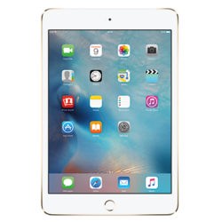 Apple iPad mini 4, Apple A8, iOS, 7.9, Wi-Fi & Cellular, 128GB Gold